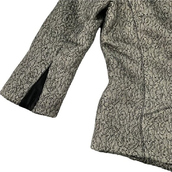 ASOS Petite Metallic  Blazer Zipper Blazer with front zip pockets - Picture 7 of 12